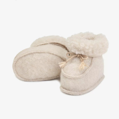 Baby merino slofjes