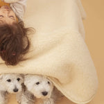 Kinderdeken "Luka" van merinowol | dubbellaags